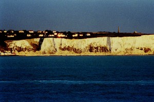 The white cliffs of Dover