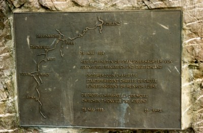 Mosel Koblenzista Touliin