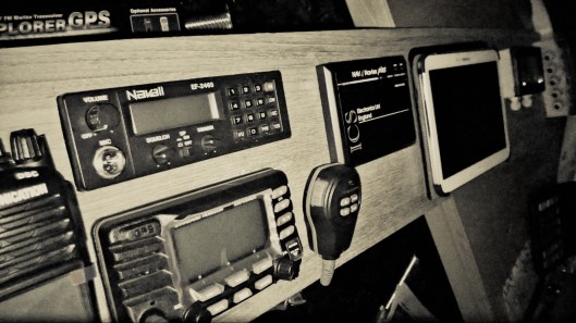 VHF radios good oldies and new masterpieces, Navtex receivers and tablet weather systems.