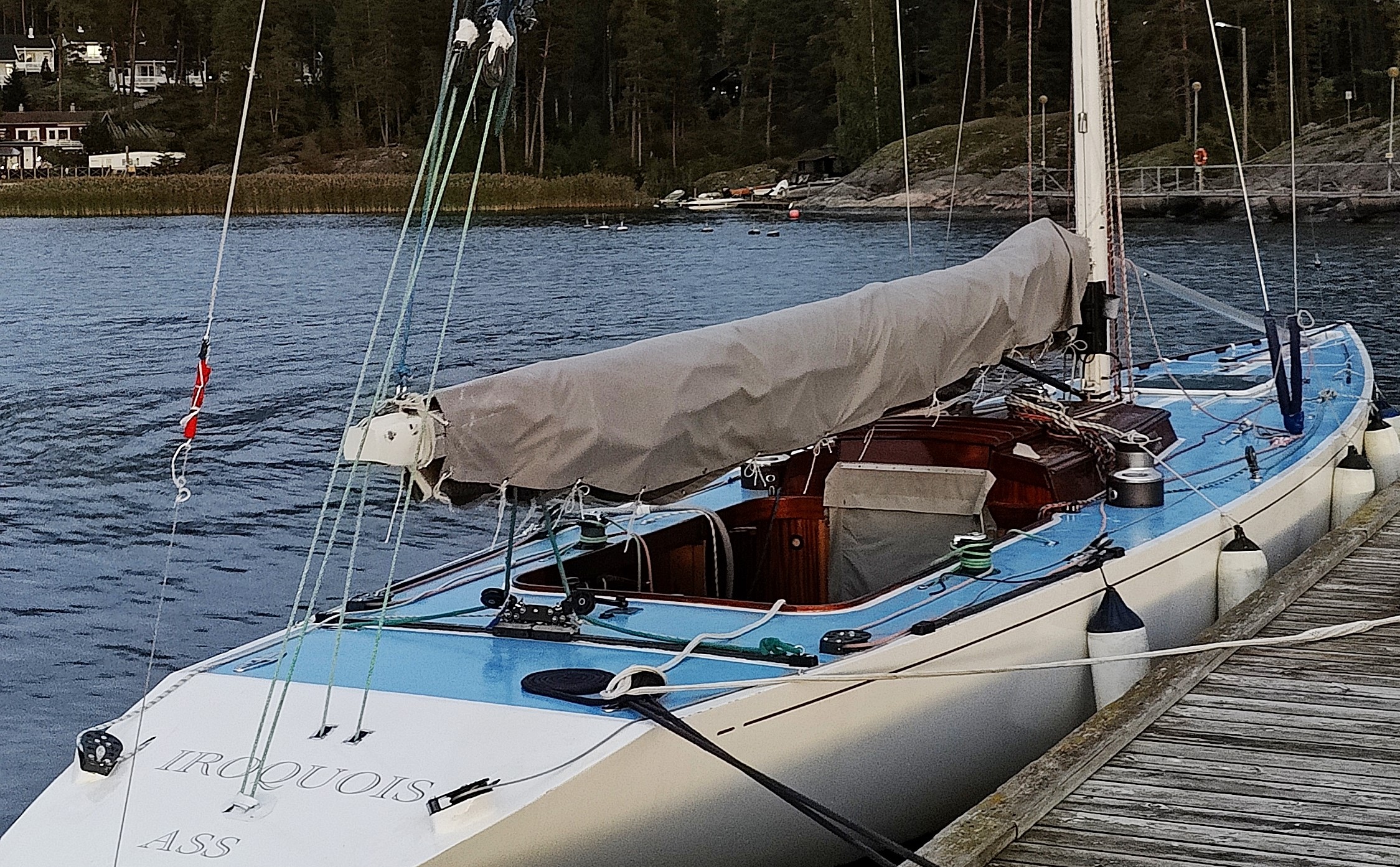 S/y Iroquos in Airisto Marina 25